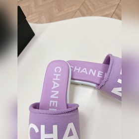 CHANEL 2024 Новая коллекция сандалий и тапочек Классическая серия