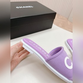CHANEL 2024 Новая коллекция сандалий и тапочек Классическая серия