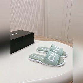 CHANEL 2024 Новая коллекция сандалий и тапочек Классическая серия
