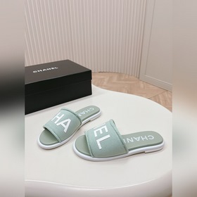 CHANEL 2024 Новая коллекция сандалий и тапочек Классическая серия