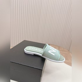 CHANEL 2024 Новая коллекция сандалий и тапочек Классическая серия