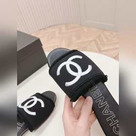 CHANEL 2024 Новая коллекция сандалий и тапочек Классическая серия