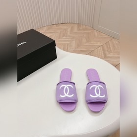 CHANEL 2024 Новая коллекция сандалий и тапочек Классическая серия