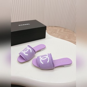 CHANEL 2024 Новая коллекция сандалий и тапочек Классическая серия