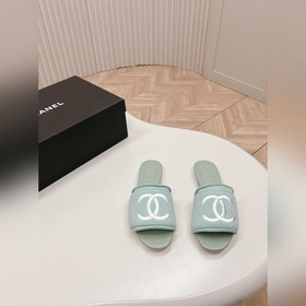 CHANEL 2024 Новая коллекция сандалий и тапочек Классическая серия