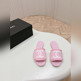 CHANEL 2024 Новая коллекция сандалий и тапочек Классическая серия