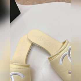 CHANEL 2024 Новая коллекция сандалий и тапочек Классическая серия