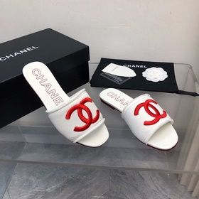 2024chanel Chanel 24c весна-лето новинка! Сандалии с большим лого