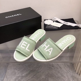 2024 Chanel 2024 весна-лето новые туфли на высоком каблуке в мак