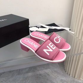 2024 Chanel 2024 весна-лето новые туфли на высоком каблуке в цвет
