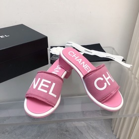 2024 Chanel 2024 весна-лето новые туфли на высоком каблуке в цвет