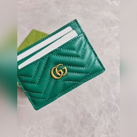 Новинка — GG Marmont Карточка с фигурным стеганым узором, с логот