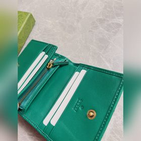 Новейшая модель GUCCI – GG Marmont Карточка-держатель из натураль