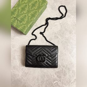 Новые товары Gucci поступили в продажу! (Сумка с цепочкой) Качест
