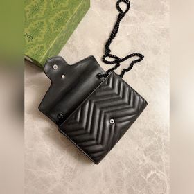 Новые товары Gucci поступили в продажу! (Сумка с цепочкой) Качест