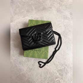 Новые товары Gucci поступили в продажу! (Сумка с цепочкой) Качест