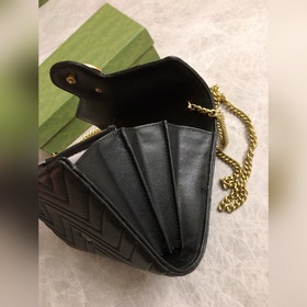 Оригинальная продукция GUCCI! Мини-сумка GG Marmont с цепочкой им