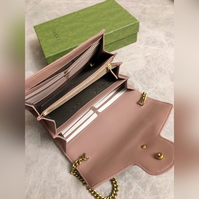Оригинальная продукция GUCCI! Мини-сумка GG Marmont с цепочкой им