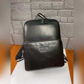 BALLY Большой рюкзак Черный Импортная кожа с масляным покрытием,