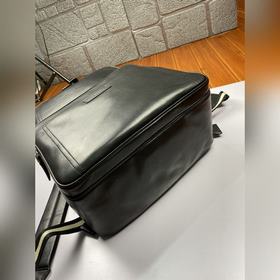 BALLY Большой рюкзак Черный Импортная кожа с масляным покрытием,
