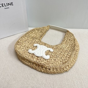 Новая подлинная модель CE Hobo, сумка из плетеного рогожа, изгото