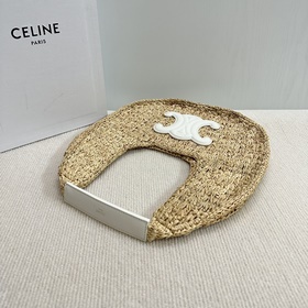 Новая подлинная модель CE Hobo, сумка из плетеного рогожа, изгото
