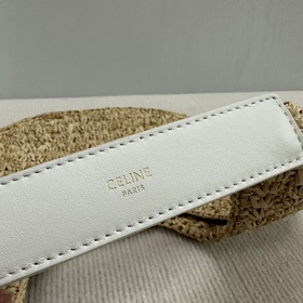 Новая подлинная модель CE Hobo, сумка из плетеного рогожа, изгото