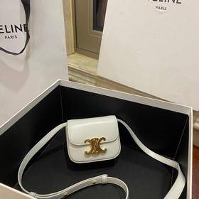Подлинный товар (полностью из стали)  CELINE2025 Новинка mini (с
