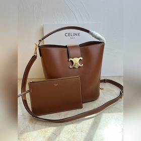 Подлинный товар Сумка CELINE LOUISE среднего размера из гладкой