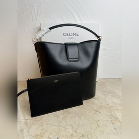 Подлинный товар Сумка CELINE LOUISE среднего размера из гладкой 