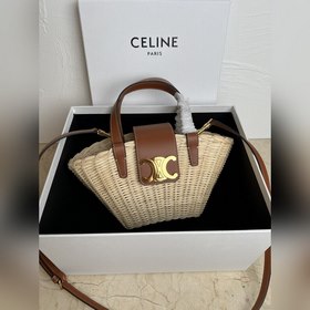 Подлинный товар CELINE Курортная серия корзина для продуктов Нат