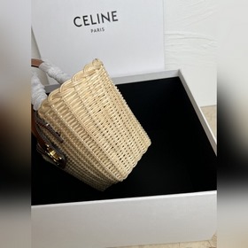 Подлинный товар CELINE Курортная серия корзина для продуктов Нат
