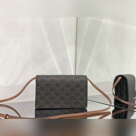 Подлинный продукт Новая модель CELINE с классическим узором и зас