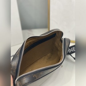 Подлинный товар CELINE TRIOMPHE CANVAS сумка-мессенджер с логоти