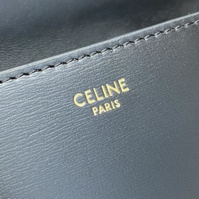 Подлинный Celine * Маленькая багетная сумка 197993# Металлическая