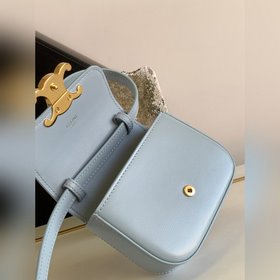 Подлинный продукт Мини-сумка Celine Triomphe Импортная кожа, внут