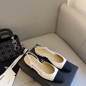 【Chanel】 Новая серия туфель с открытой пяткой от Chanel!  Кажда