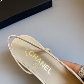 【Chanel】 Новая серия туфель с открытой пяткой от Chanel!  Кажда