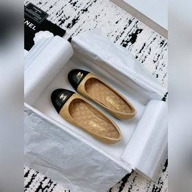 Новинка от Top Brand： туфли-лодочки с контрастной отделкой Балетк