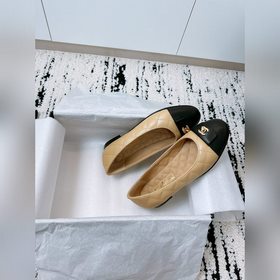 Новинка от Top Brand： туфли-лодочки с контрастной отделкой Балетк