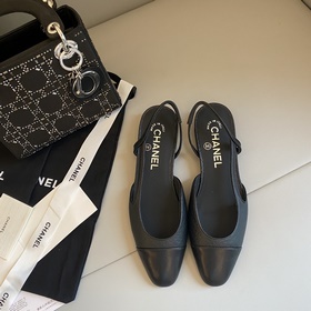 【Chanel】 Новая серия туфель с открытой пяткой от Chanel!  Кажда