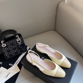 【Chanel】 Новая серия туфель с открытой пяткой от Chanel!  Кажда