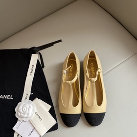 [Chanel] Chanel 23ss Mary Jane плоские туфли Качество с гарантией