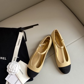 [Chanel] Chanel 23ss Mary Jane плоские туфли Качество с гарантией