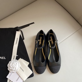 [Chanel] Chanel 23ss Mary Jane плоские туфли Качество с гарантией