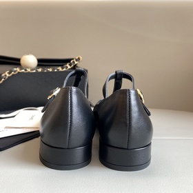 [Chanel] Chanel 23ss Mary Jane плоские туфли Качество с гарантией