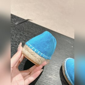 CHANEL маленькие туфли-тапочки с подошвой из пеньковой веревки. В