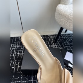 CHANEL 24ss балетки с бантиком Остались в запасе, кожаная подошв