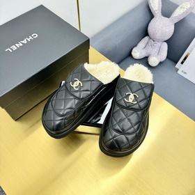 Высокое качество Новые тапочки CHANEL CHANEL 2025 Популярные туфл