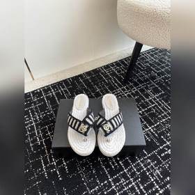CHANEL Chanel 24ss Новая летняя модель плетеные сандалии с перемы